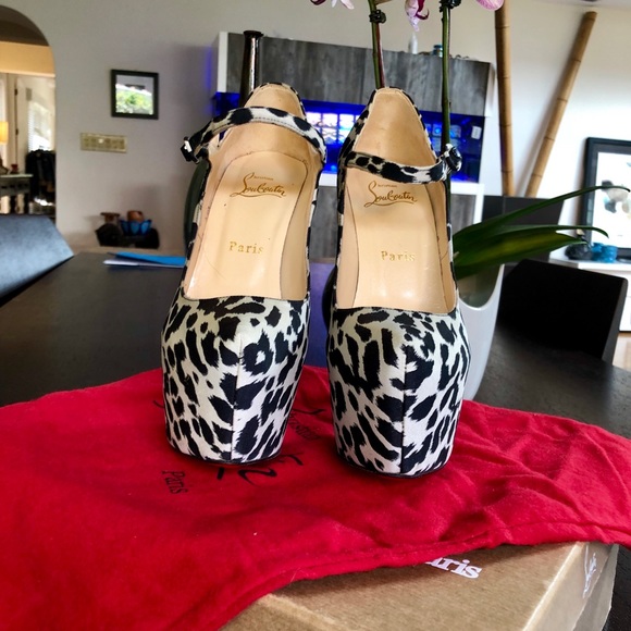 Christian Louboutin Leopard Lady Daf Mary Jane - Picture 3 of 15